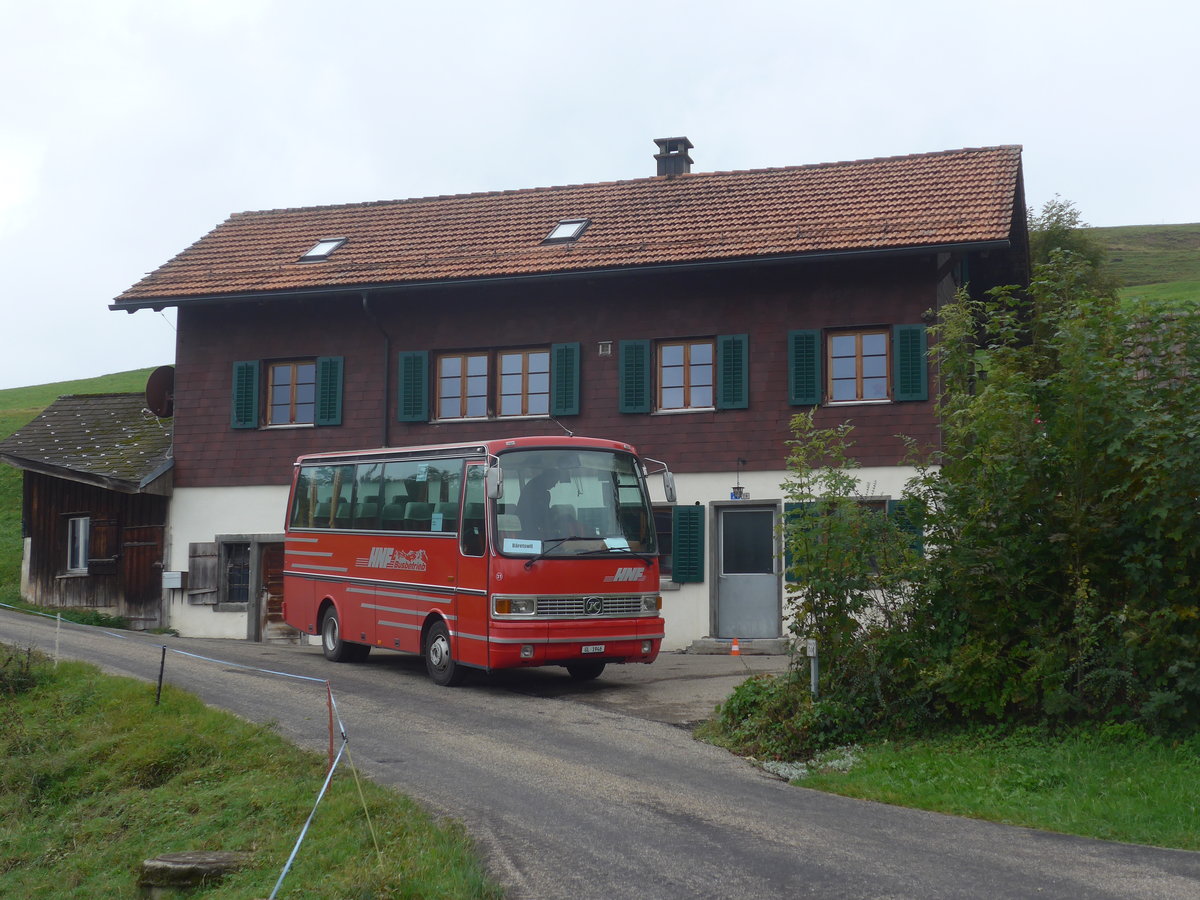 (221'844) - Bieger, Uster - Nr. 31/GL 1946 - Setra (ex AFA Adelboden Nr. 31; ex AFA Adelboden Nr. 10; ex Frhlich, Zrich) am 12. Oktober 2020 in Ghch, Sdelstrasse