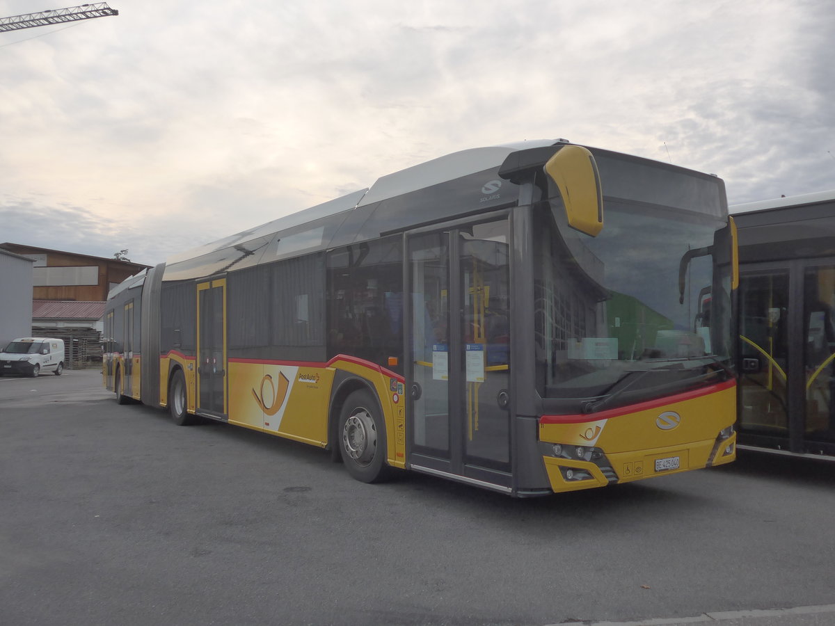 (222'689) - AVA Biel - Nr. 11/BE 425'040 - Solaris am 25. Oktober 2020 in Kerzers, Interbus