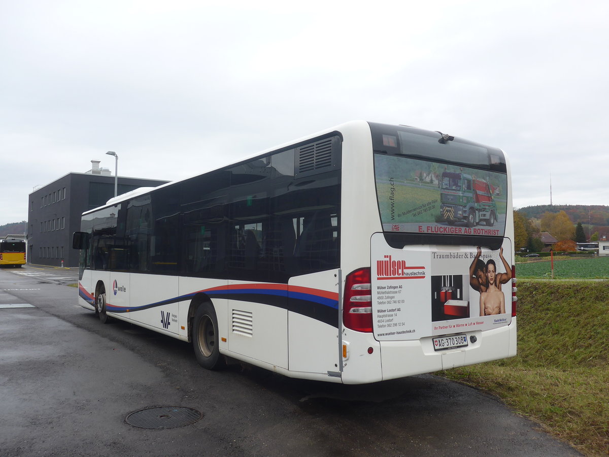 (222'815) - Limmat Bus, Dietikon - AG 370'308 - Mercedes (ex BDWM Bremgarten Nr. 8) am 1. November 2020 in Winterthur, EvoBus