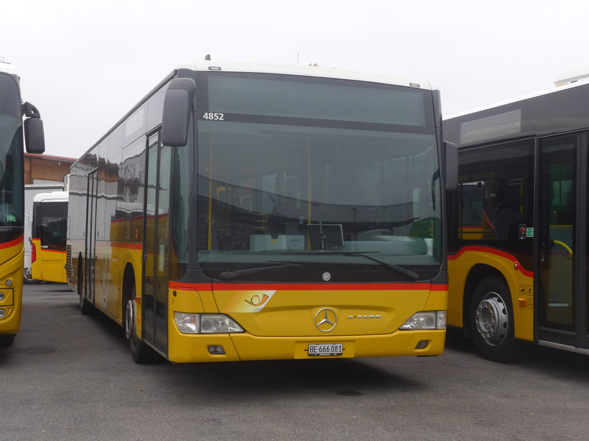 (222'888) - AVA Biel - Nr. 6/BE 666'081 - Mercedes am 29. November 2020 in Kerzers, Interbus