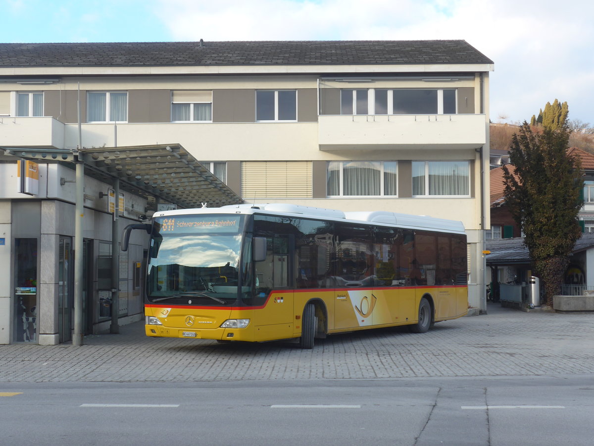 (223'118) - Engeloch, Riggisberg - Nr. 9/BE 447'240 - Mercedes am 26. Dezember 2020 in Riggisberg, Post