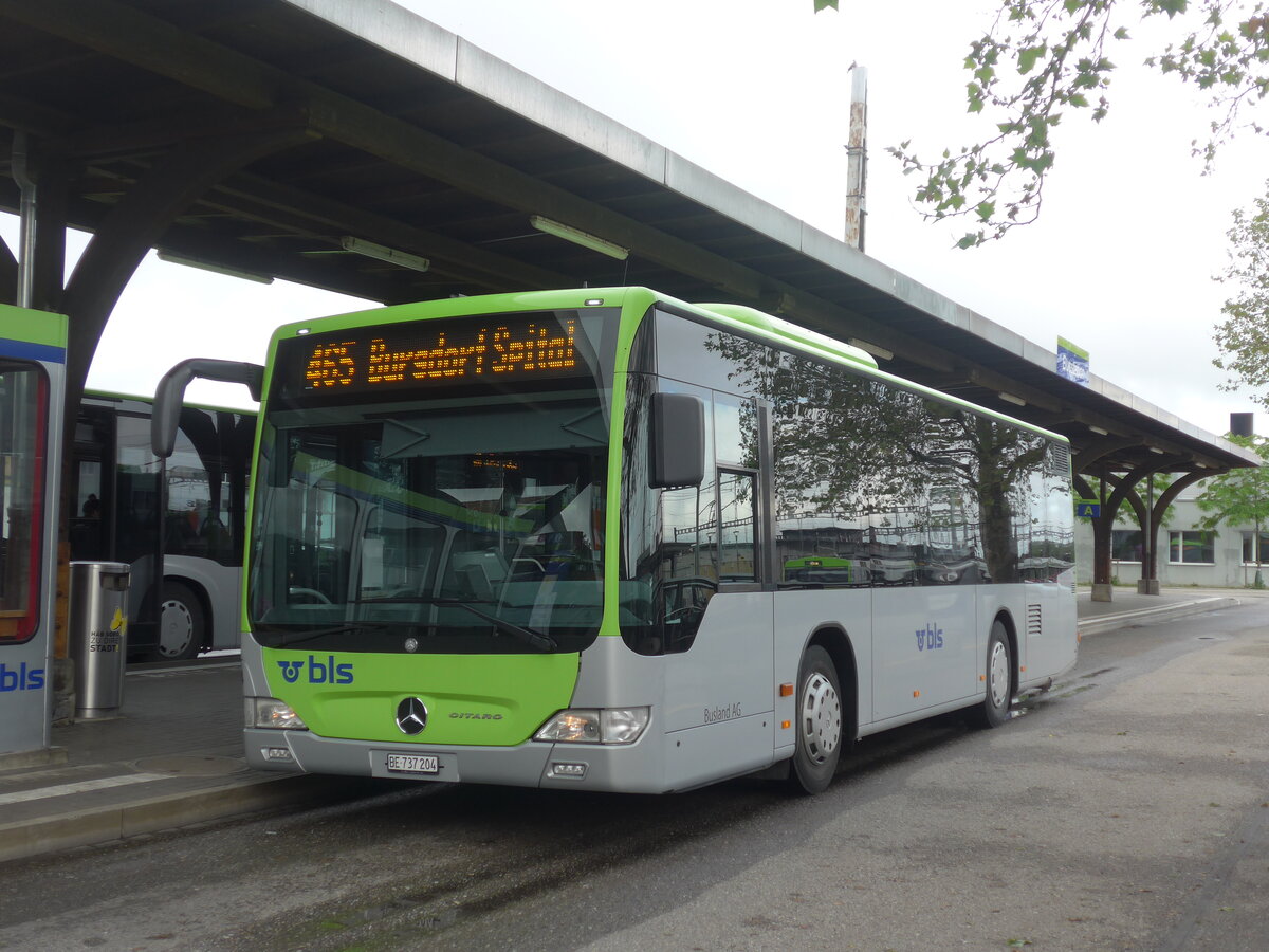 (225'755) - Busland, Burgdorf - Nr. 204/BE 737'204 - Mercedes am 6. Juni 2021 beim Bahnhof Burgdorf