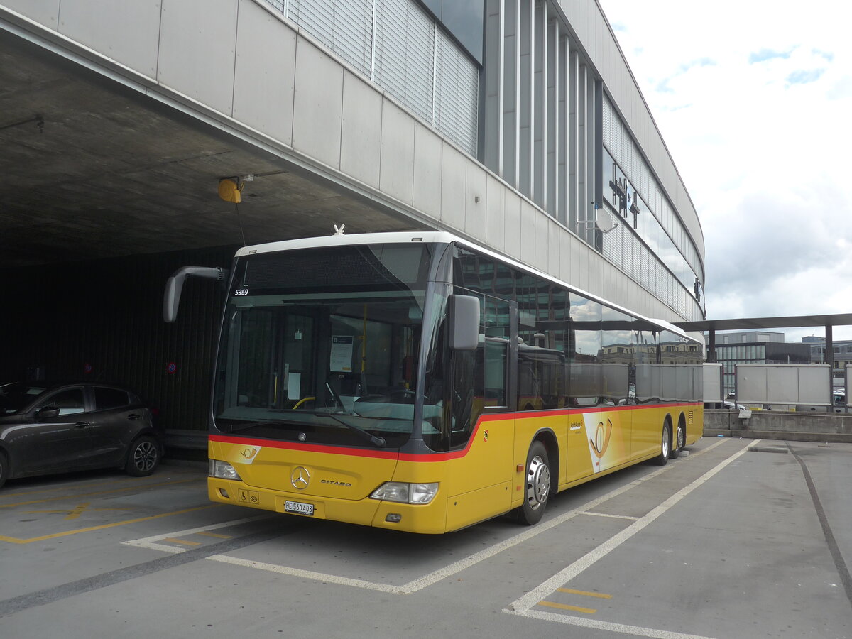 (226'318) - PostAuto Bern - Nr. 5369/BE 560'403 - Mercedes (ex Nr. 654) am 11. Juli 2021 in Bern, Postautostation