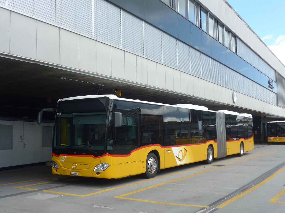 (226'383) - PostAuto Bern - Nr. 10'686/BE 734'631 - Mercedes (ex Nr. 631) am 11. Juli 2021 in Bern, Postautostation