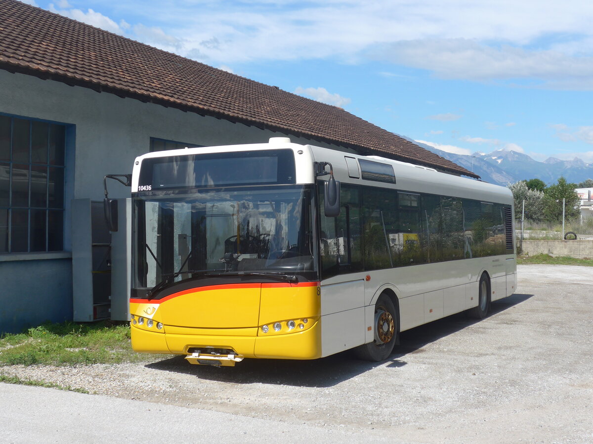 (226'558) - Lathion, Sion - Nr. 8 - Solaris (ex ATE Bus, Effretikon Nr. 49) am 17. Juli 2021 in Sion, Garage