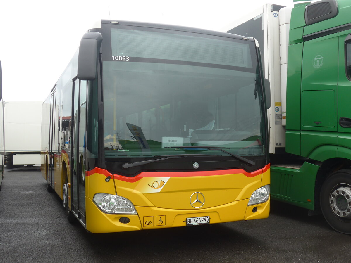 (226'972) - Funi-Car, Biel - Nr. EP08/BE 468'290 - Mercedes (ex Eurobus, Bern Nr. 8) am 1. August 2021 in Kerzers, Interbus
