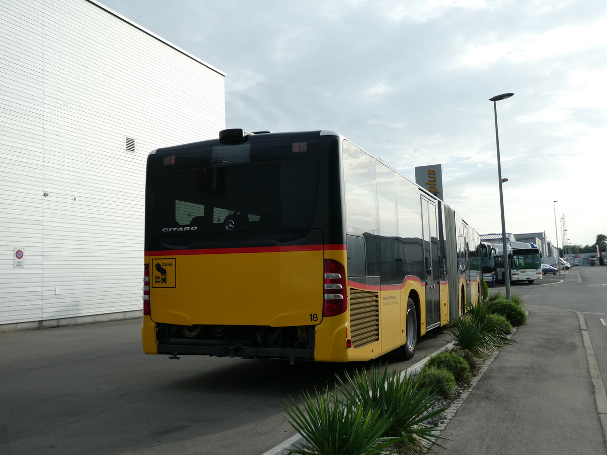 (228'326) - Steiner, Ortschwaben - Nr. 18/BE 42'726 - Mercedes am 25. September 2021 in Kerzers, Interbus