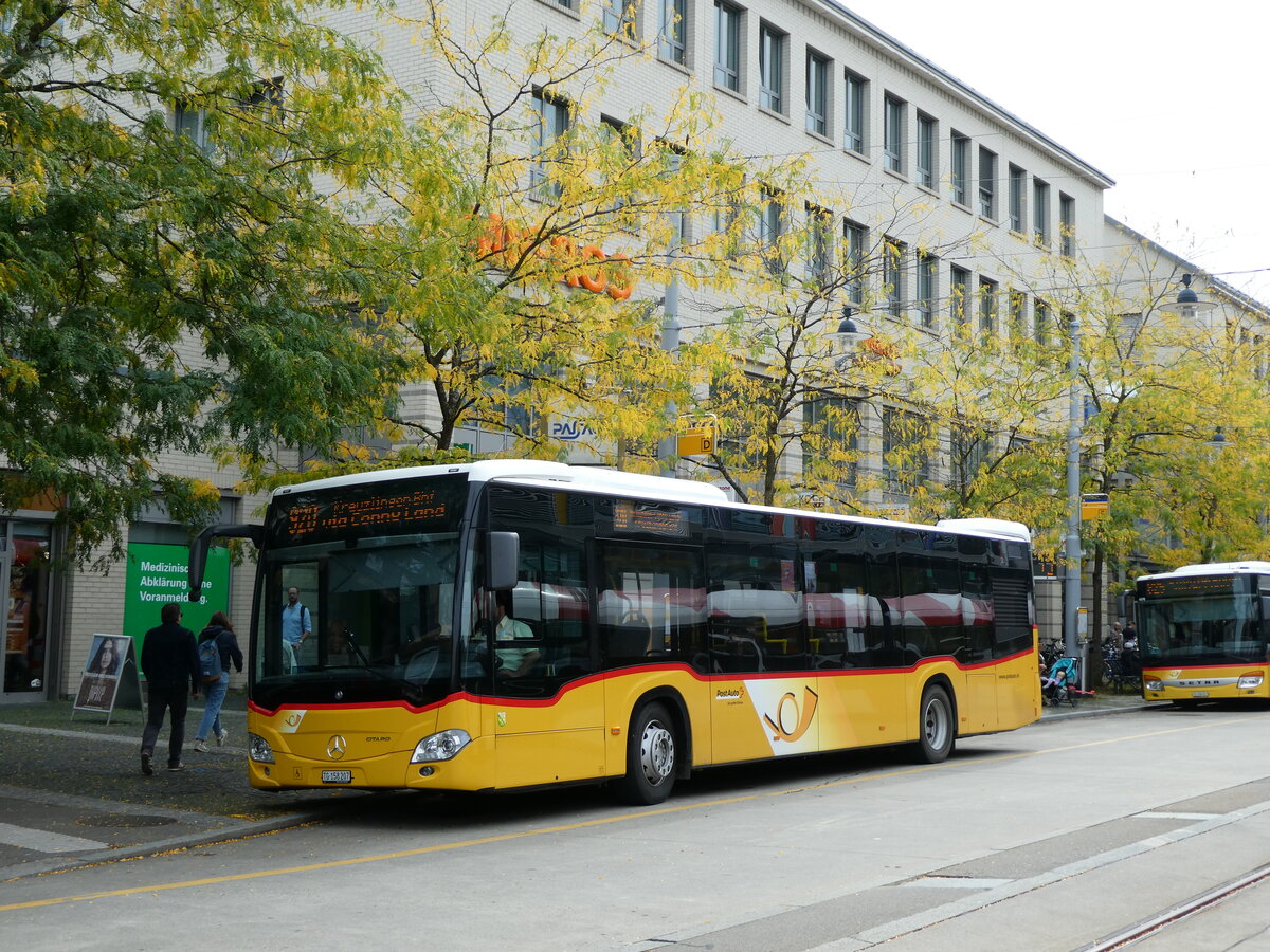 (228'481) - PostAuto Ostschweiz - TG 158'207 - Mercedes am 27. September 2021 beim Bahnhof Frauenfeld