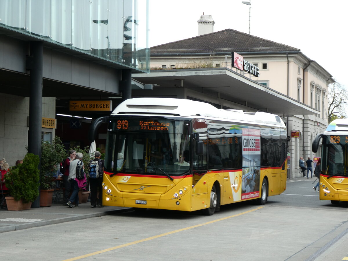 (228'486) - PostAuto Ostschweiz - TG 220'929 - Volvo am 27. September 2021 beim Bahnhof Frauenfeld
