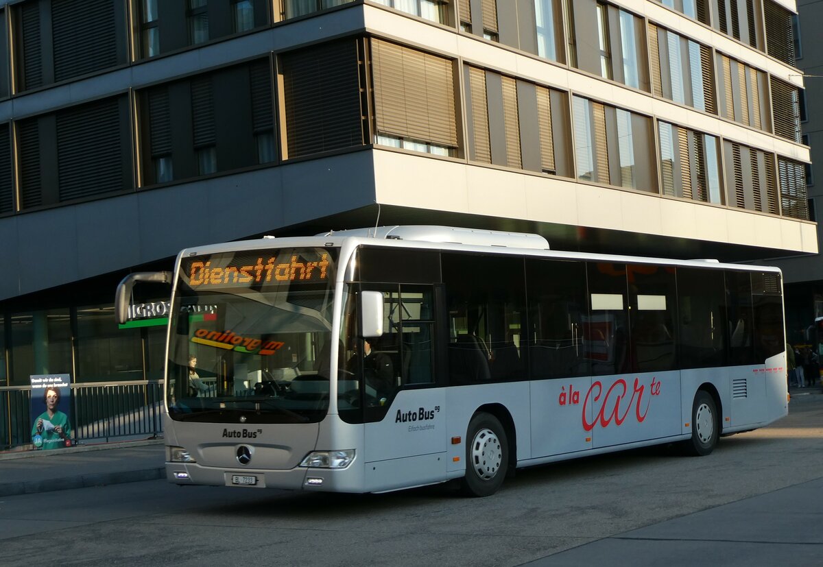 (230'288) - AAGL Liestal - Nr. 64/BL 7233 - Mercedes am 9. November 2021 beim Bahnhof Liestal