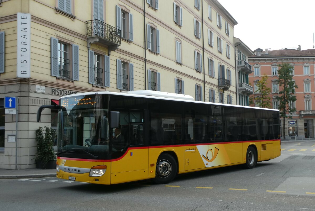 (230'369) - AutoPostale Ticino - Nr. 540/TI 69'480 - Setra am 10. November 2021 in Lugano, Centro