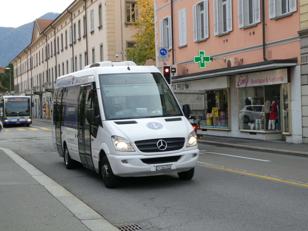 (230'370) - SNLL Lugano - TI 164'763 - Mercedes am 10. November 2021 in Lugano, Centro