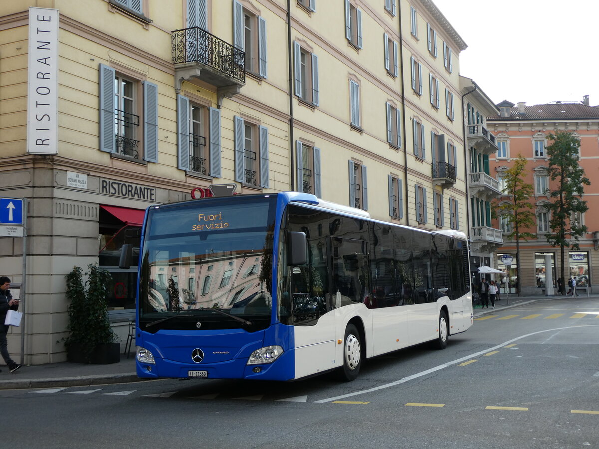 (230'385) - SNLL Lugano - TI 11'560 - Mercedes am 10. November 2021 in Lugano, Centro