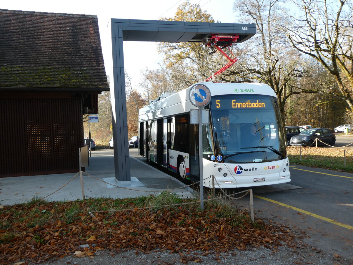 (230'502) - RVBW Wettingen - Nr. 50/AG 225'495 - Hess am 11. November 2021 in Baden, Baldegg