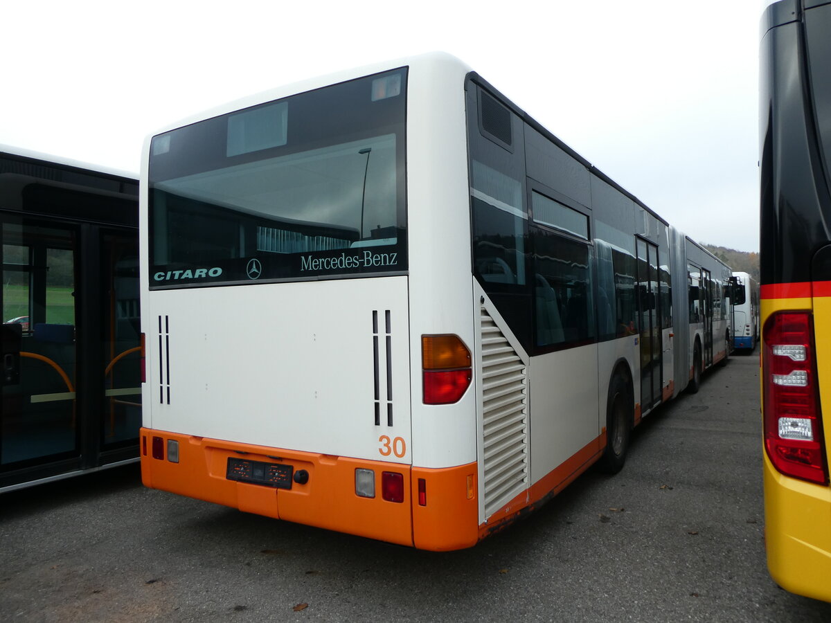 (230'830) - Intertours, Domdidier - Nr. 208 - Mercedes (ex BSU Solothurn Nr. 30) am 21. November 2021 in Winterthur, EvoBus