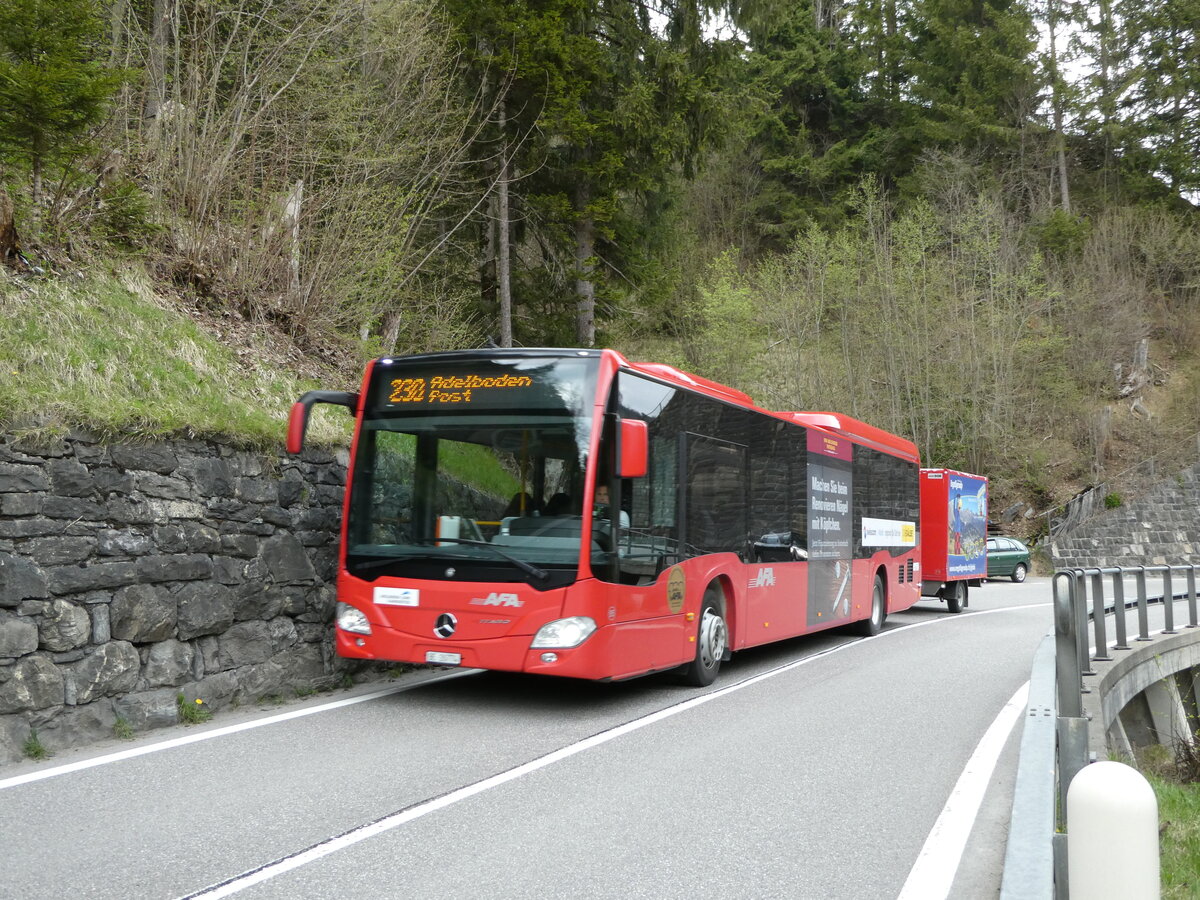 (234'875) - AFA Adelboden - Nr. 95/BE 26'774 - Mercedes am 29. April 2022 in Achseten, Bnigen