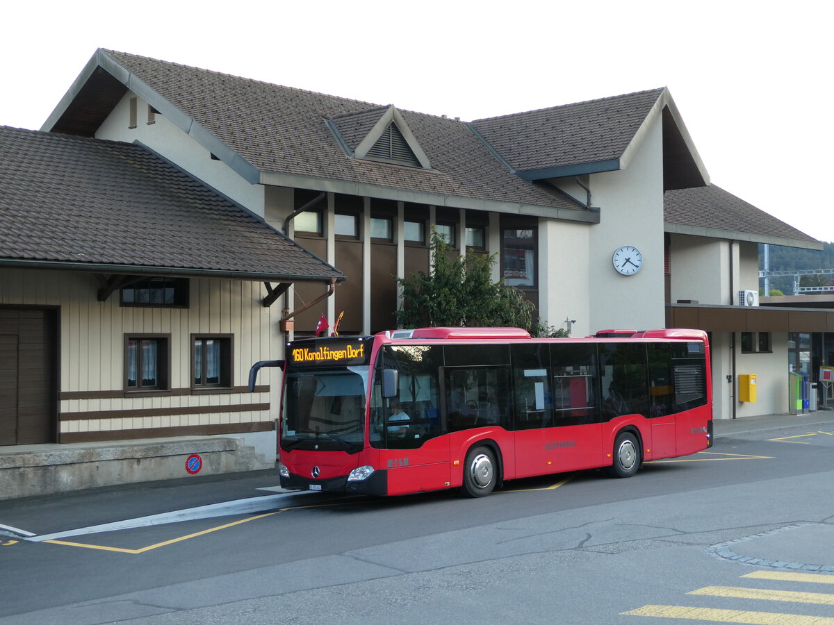(235'250) - Bernmobil, Bern - Nr. 441/BE 855'441 - Mercedes am 4. Mai 2022 beim Bahnhof Konolfingen