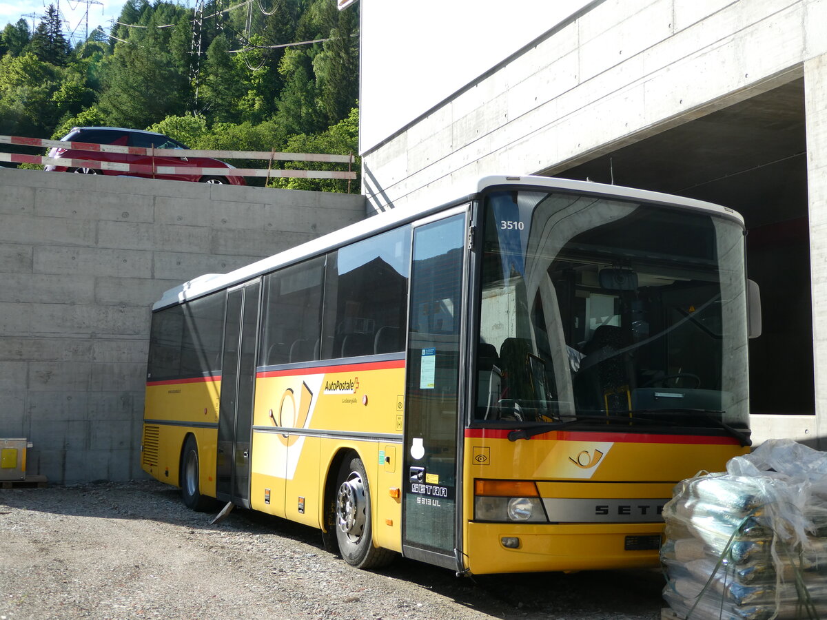 (236'222) - Marchetti, Airolo - Nr. 532 - Setra (ex AutoPostale Ticino Nr. 532) am 26. Mai 2022 in Airolo, Neue Garage 