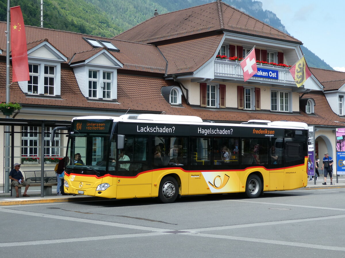 (236'731) - PostAuto Bern - BE 534'630 - Mercedes am 4. Juni 2022 beim Bahnhof Interlaken Ost