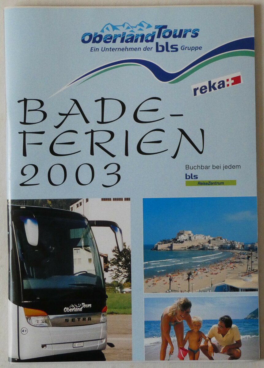 (237'267) - Oberland Tours-Badeferien 2003 am 19. Juni 2022 in Thun