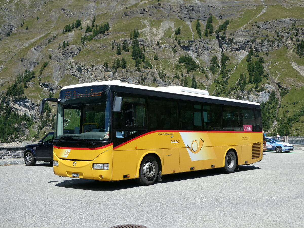 (238'694) - Buchard, Leytron - Nr. 250/VS 243'998 - Irisbus am 31. Juli 2022 in Anzre, Barrage de Tseuzier