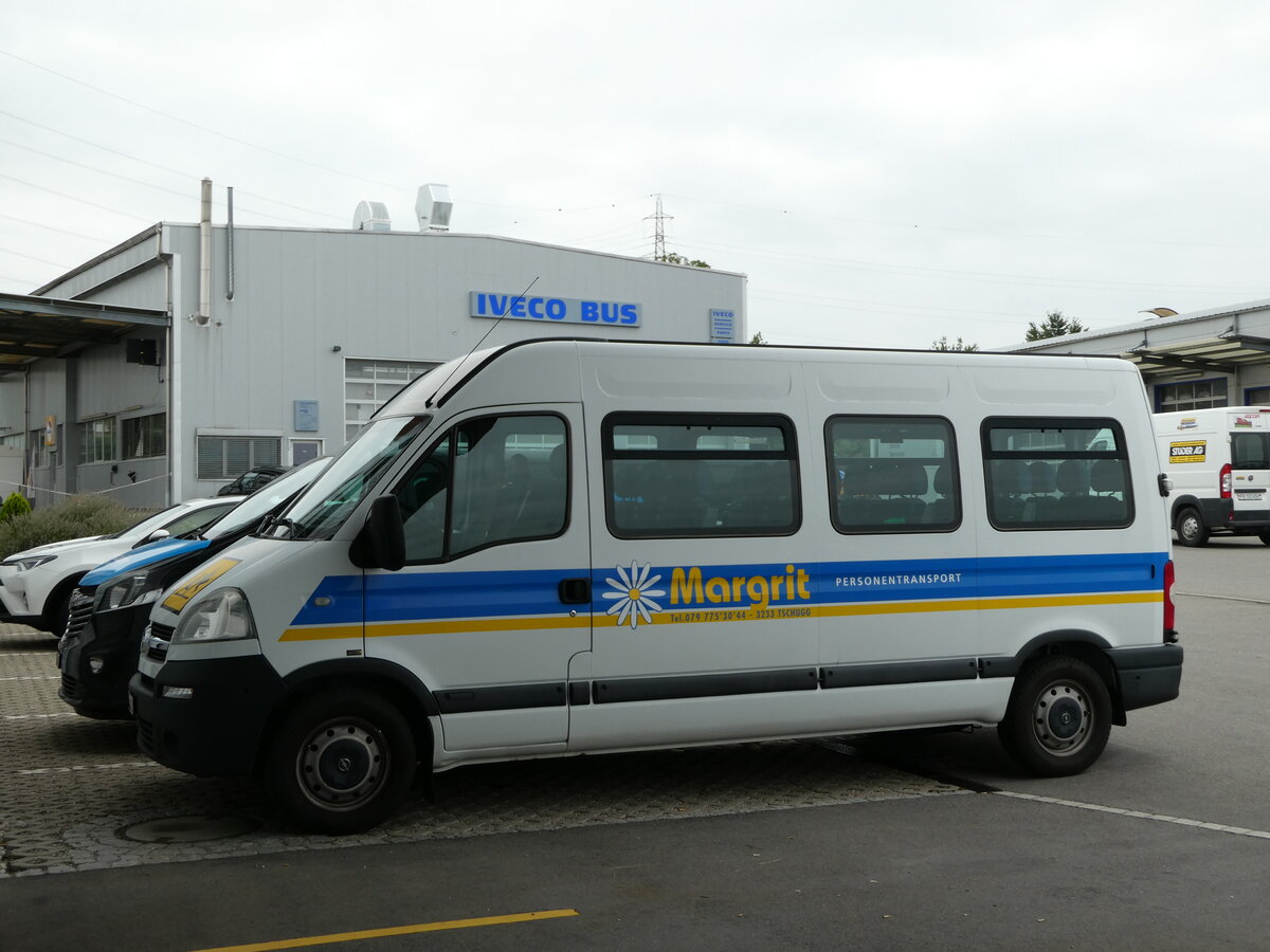 (238'881) - Margrit, Tschugg - BE 668'201 - Opel am 7. August 2022 in Kerzers, Interbus