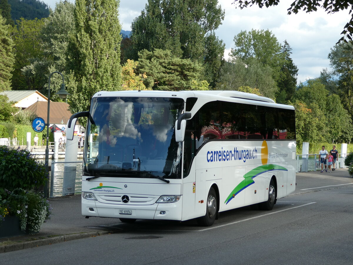 (239'713) - Schnholzer B., Istighofen - TG 97'274 - Mercedes am 27. August 2022 bei der Schifflndte Thun
