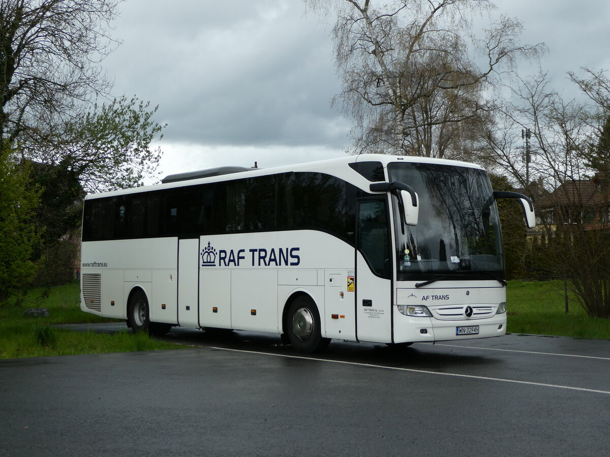 (248'358) - Aus Polen: Raf Trans, Warszawa - WN 3294H - Mercedes am 11. April 2023 in Thun, Scherzligen/Schadau