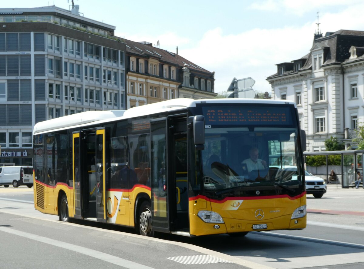 (250'442) - Flury, Balm - SO 20'032/PID 11'862 - Mercedes am 25. Mai 2023 beim Hauptbahnhof Solothurn
