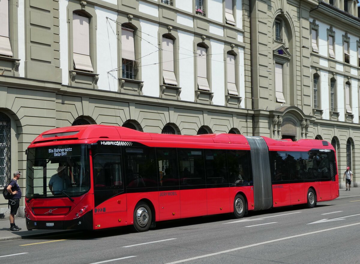 (251'624) - Bernmobil, Bern - Nr. 222/BE 883'222 - Volvo am 17. Juni 2023 beim Bahnhof Bern