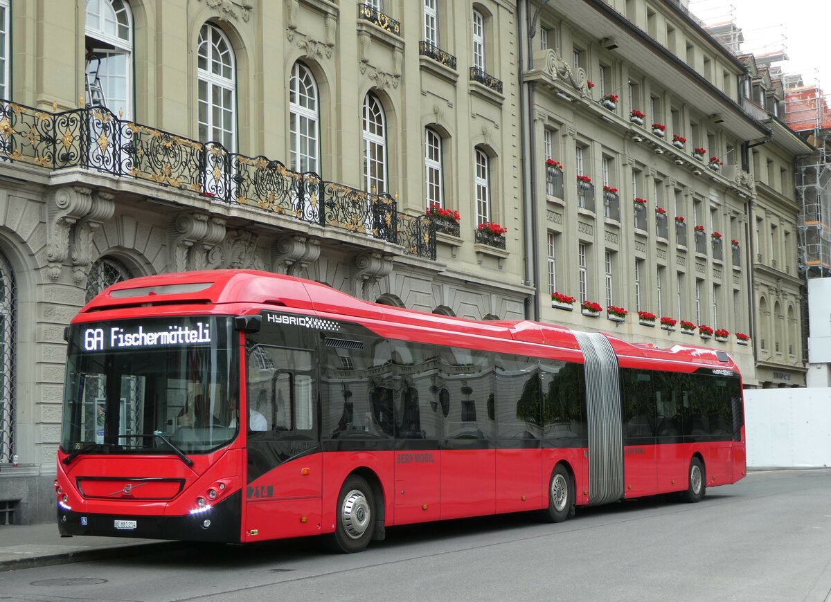(251'885) - Bernmobil, Bern - Nr. 214/BE 881'214 - Volvo am 22. Juni 2023 in Bern, Bundesplatz