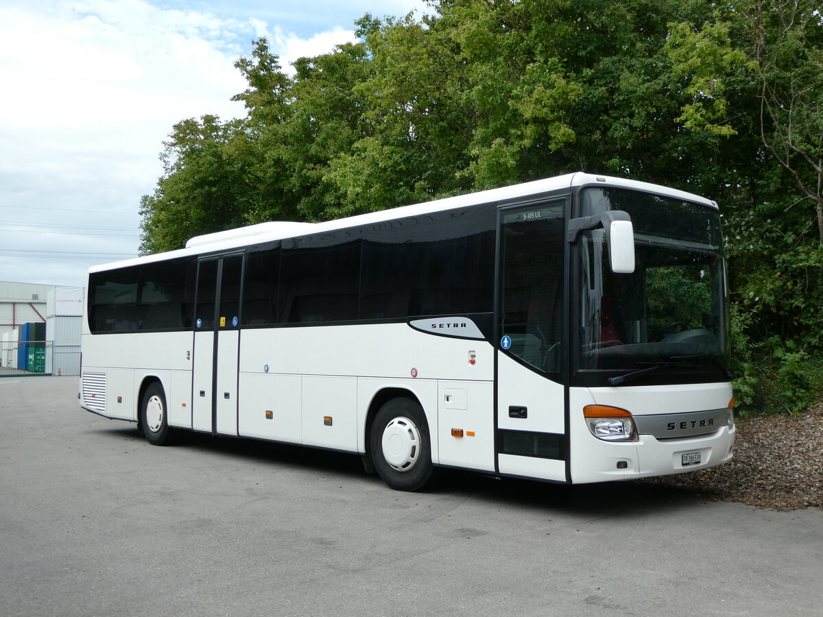 (252'219) - Interbus, Kerzers - FR 386'539 - Setra (ex CJ Tramelan Nr. 123) am 1. Juli 2023 in Kerzers, Interbus
