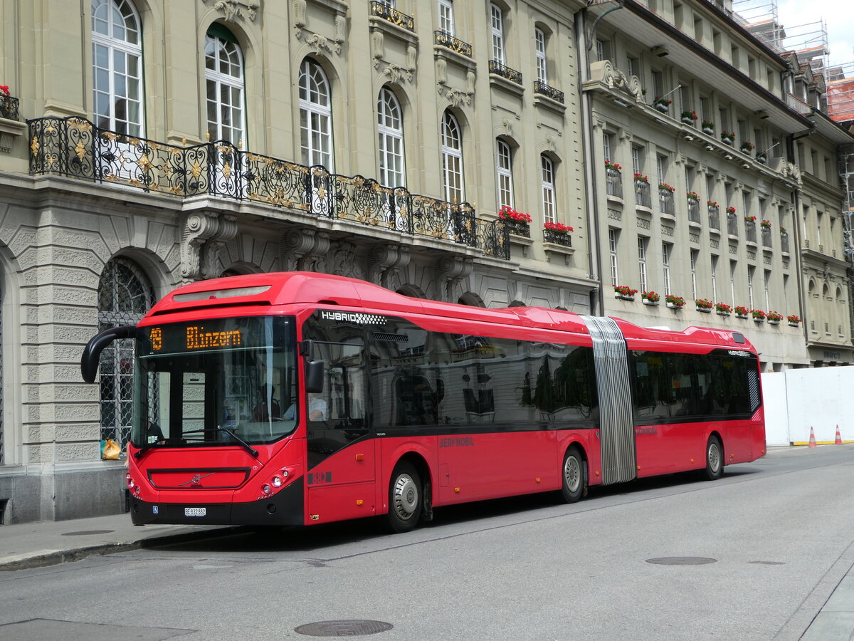 (252'941) - Bernmobil, Bern - Nr. 882/BE 832'882 - Volvo am 24. Juli 2023 in Bern, Bundesplatz