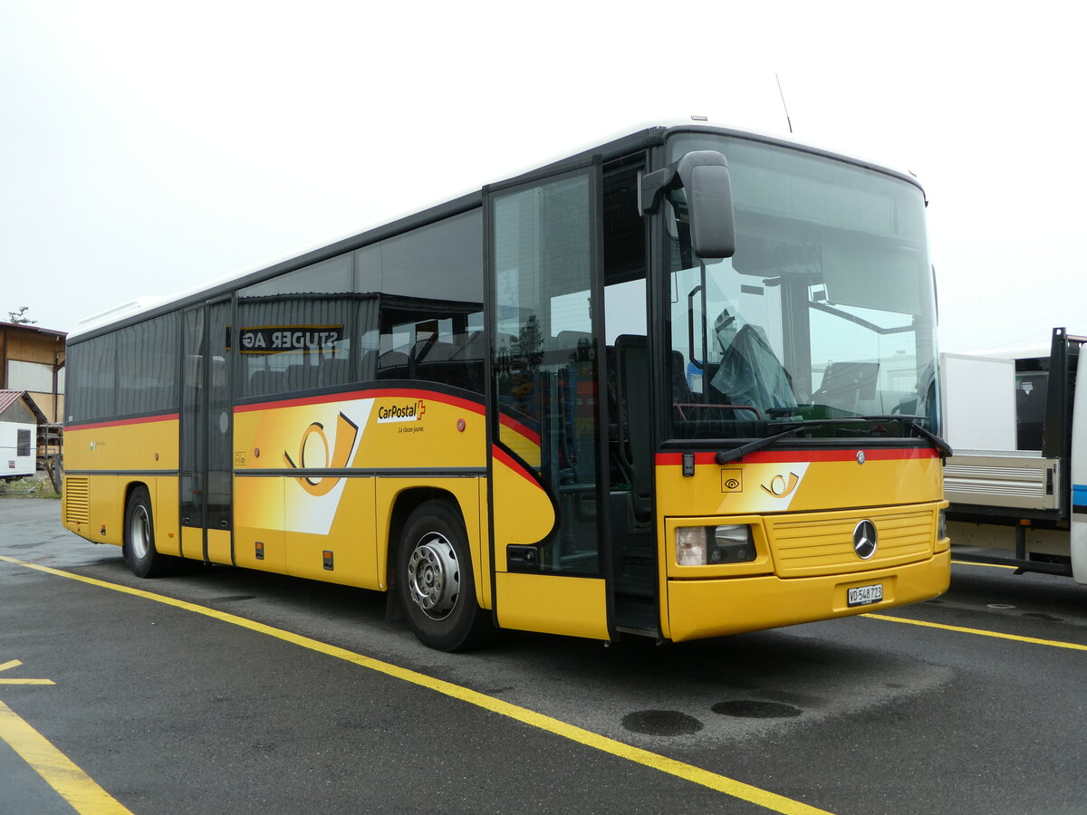 (253'156) - CarPostal Ouest - VD 548'723/PID 3572 - Mercedes am 29. Juli 2023 in Kerzers, Interbus