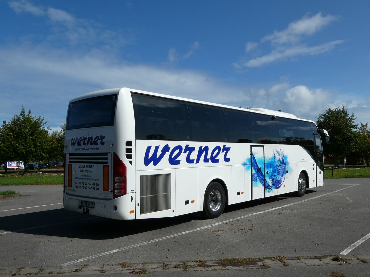 (254'578) - Werner, Wolfersgrn - Z-W 2018 - Volvo am 1. September 2023 in Putgarten, Parkplatz