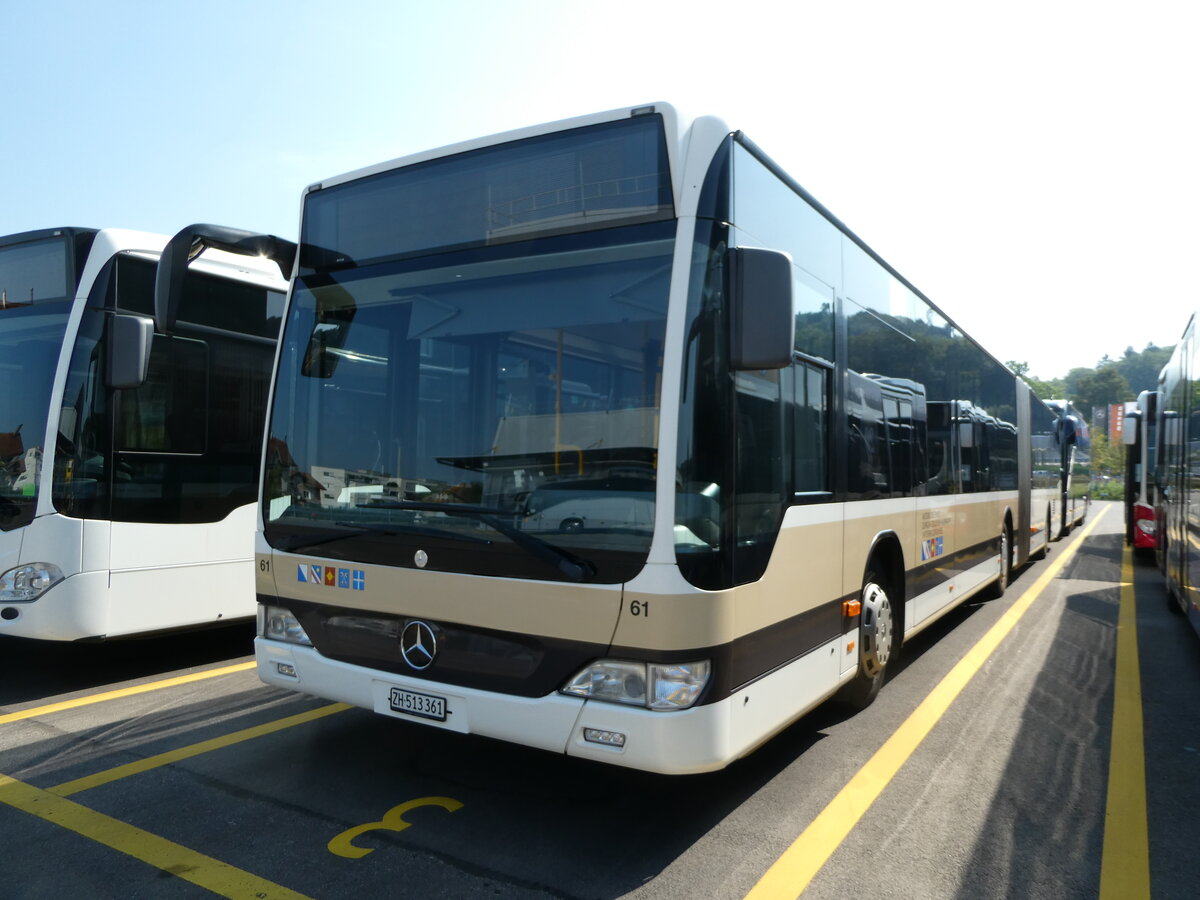 (254'985) - AZZK Zollikon - Nr. 61/ZH 513'361 - Mercedes am 9. September 2023 in Winterthur, Daimler Buses