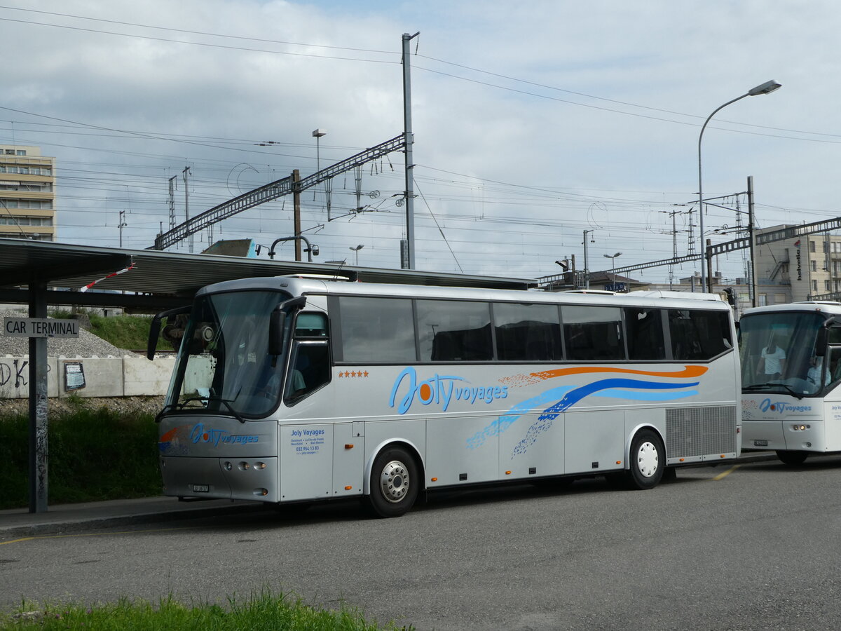 (255'725) - Joly Voyages, Les Breuleux - JU 36'727 - Bova am 30. September 2023 in Biel, Car Terminal