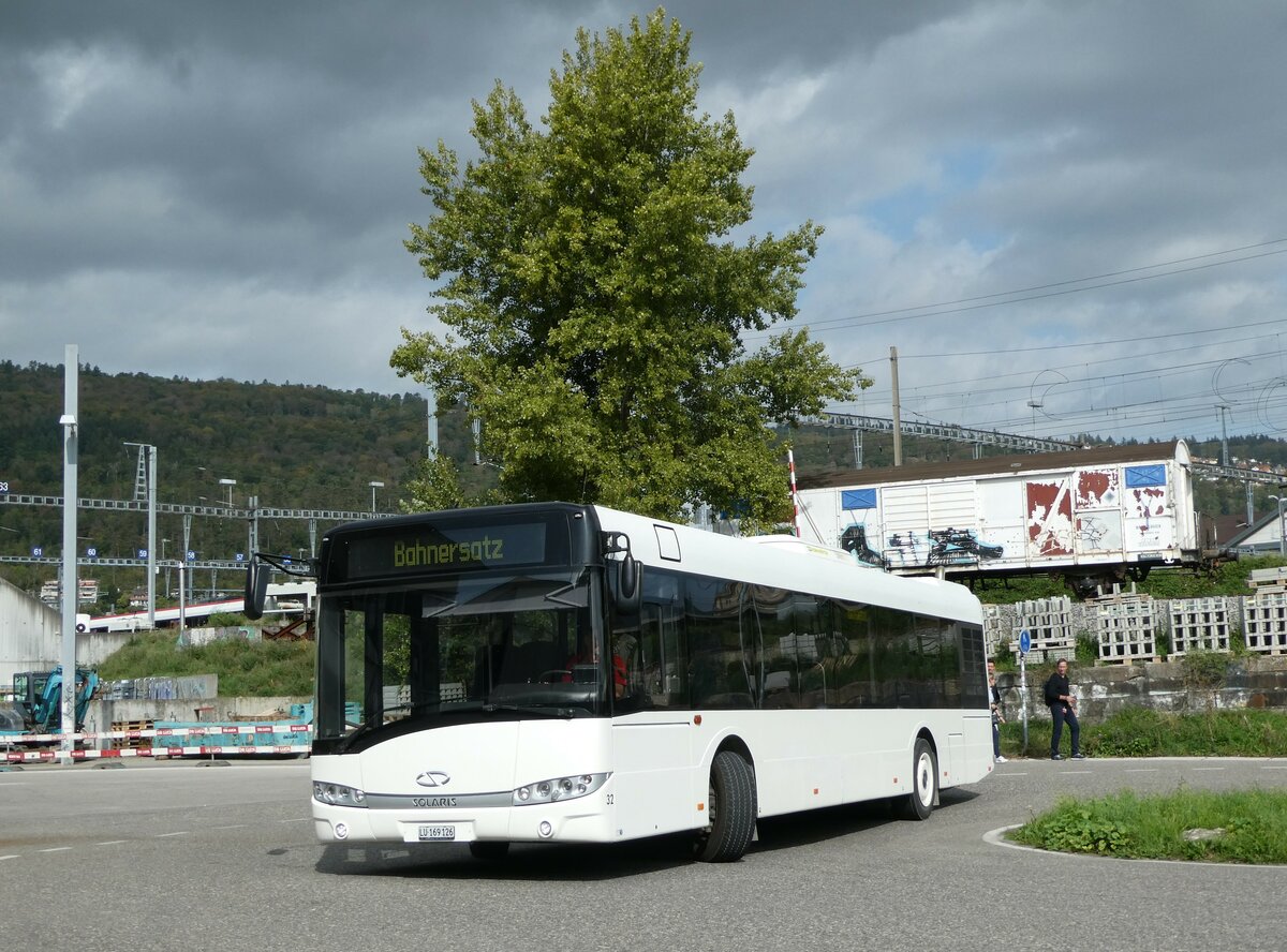 (255'731) - ARAG Ruswil - Nr. 32/LU 169'126 - Solaris am 30. September 2023 in Biel, Car Terminal