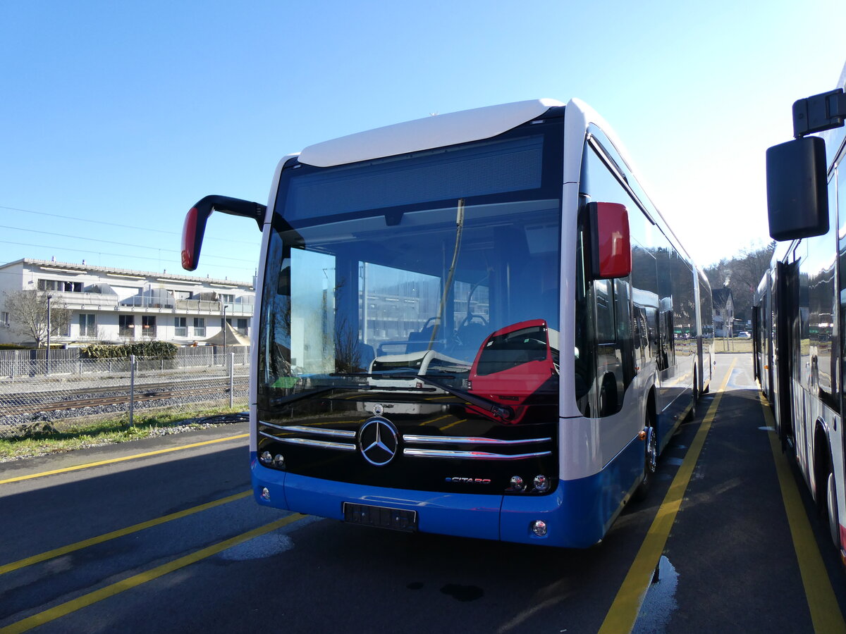 (259'081) - VBL Luzern - (143'941) - eMercedes am 3. Februar 2024 in Winterthur, Daimler Buses