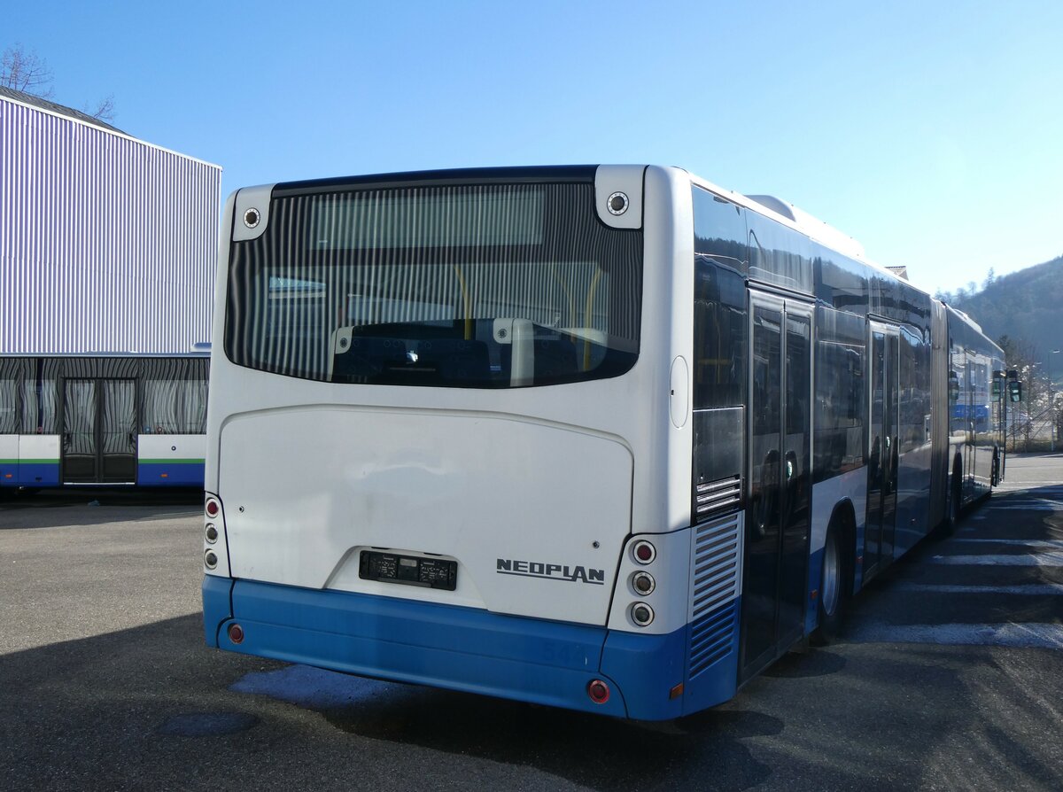 (259'093) - VBZ Zrich - Nr. 544 - Neoplan am 3. Februar 2024 in Winterthur, Daimler Buses