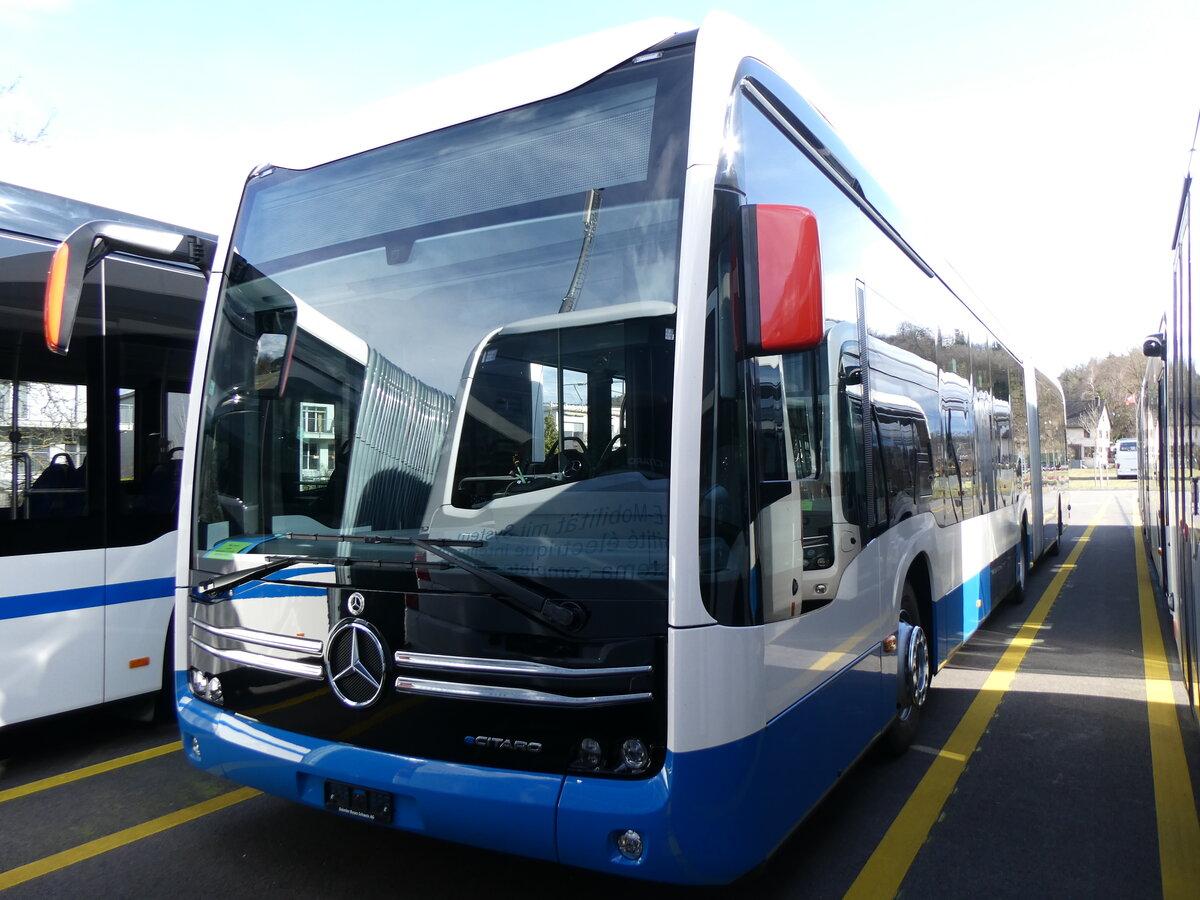(259'586) - VBL Luzern - (143'941) - eMercedes am 24. Februar 2024 in Winterthur, Daimler Buses