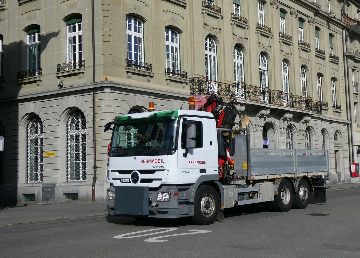 (259'827) - Bernmobil, Bern - BE 90'426 - Mercedes am 29. Februar 2024 in Bern, Bundesplatz