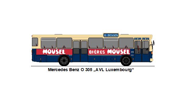 AVL Luxembourg - Nr. 215 - Mercedes Benz O 305