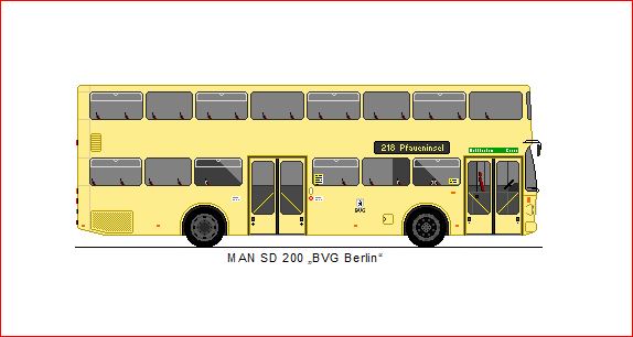 BVG Berlin - MAN SD 200