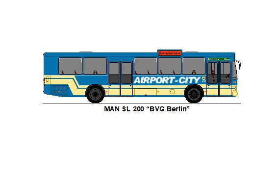 BVG Berlin - MAN SL 200