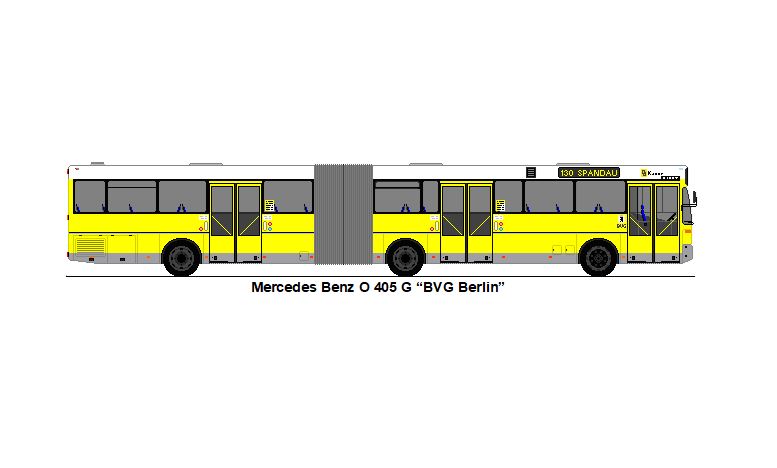 BVG Berlin - Mercedes Benz O 405 G
