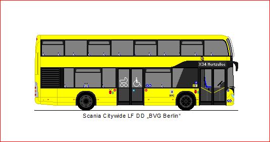 BVG Berlin - Scania Citywide LF DD