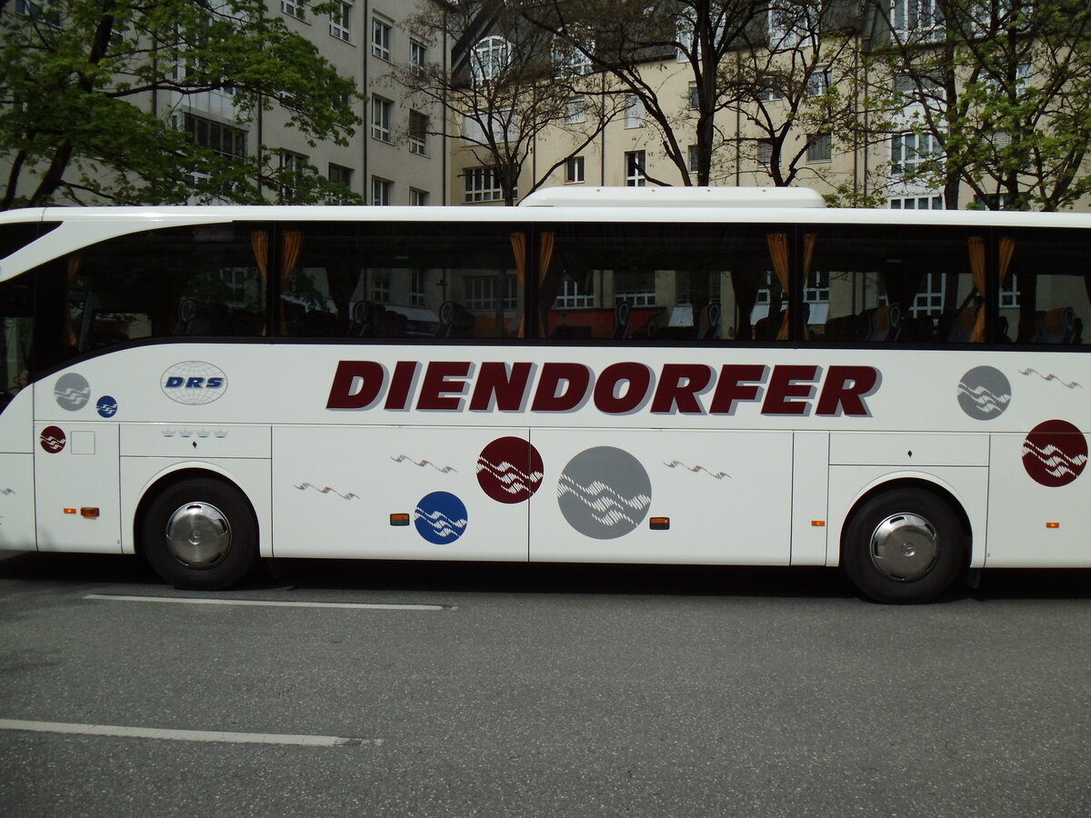 Diendorfer, Ruhstorf - Mercedes Benz Tourismo am 11. April 2014 in Mnchen (Aufnahme: Martin Beyer