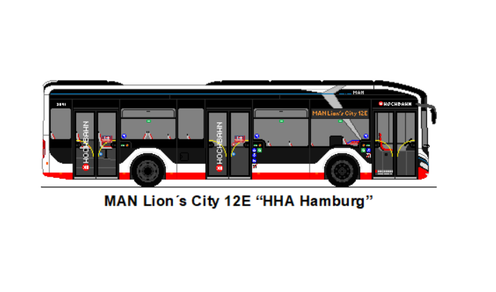 HHA Hamburg - MAN Lion's City 12E