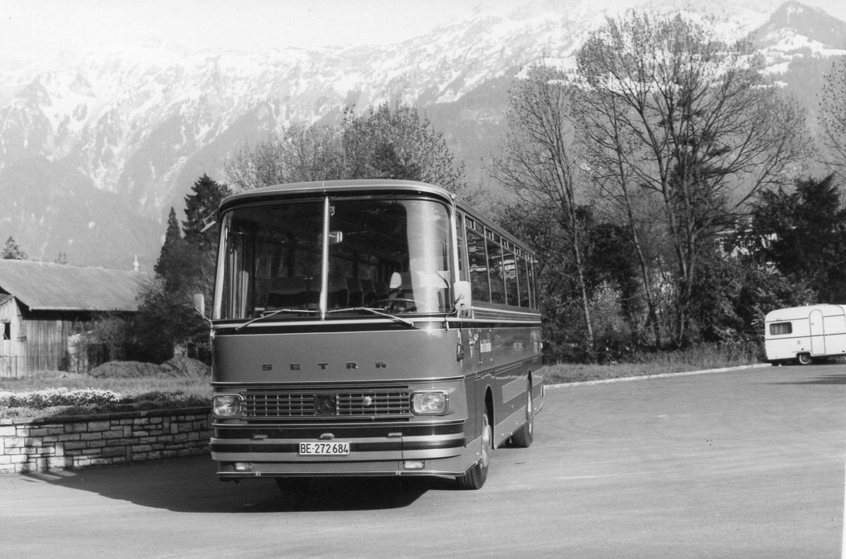 (MD110) - Aus dem Archiv: AAGI Interlaken - Nr. 10/BE 272'684 - Setra um 1970